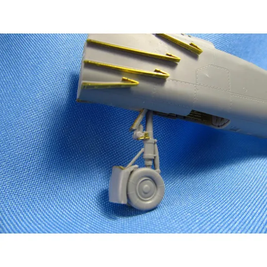 Detailing Set MiG-25 Wheel bays 1/72 Metallic Details MD7212