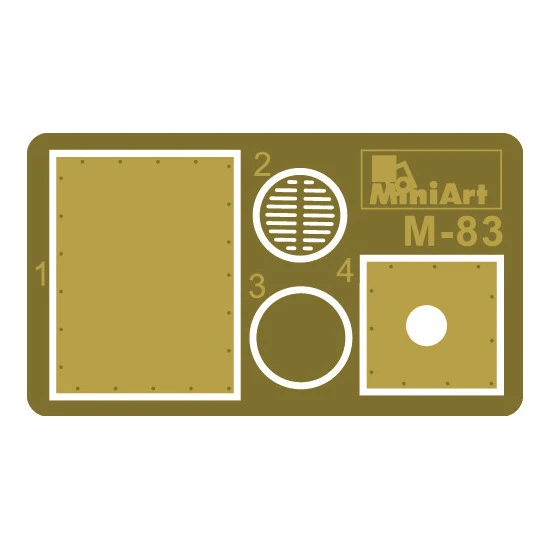 Miniart 35300 - 1/35 SOVIET RAILWAY WAGON TEPLUSHKA Model kit