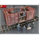 Miniart 35300 - 1/35 SOVIET RAILWAY WAGON TEPLUSHKA Model kit