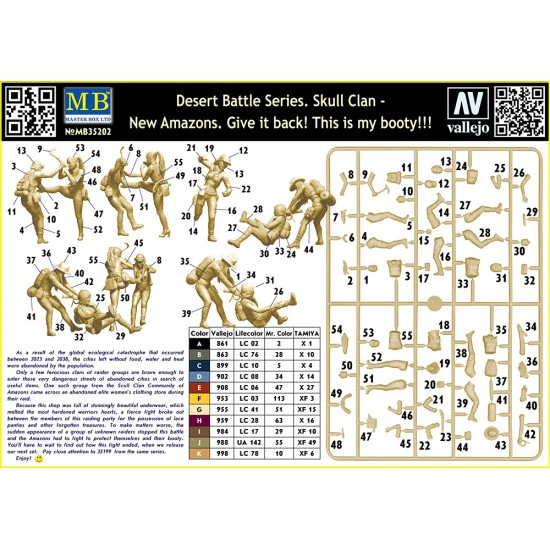 Master Box 35202 - 1/35 Desert Battle Skull Clan