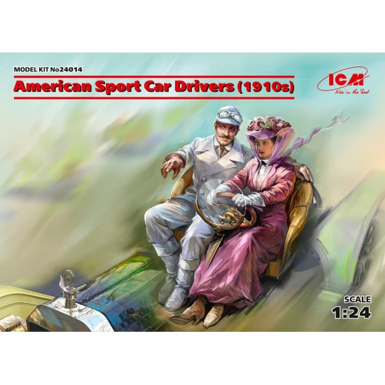 ICM 24014 1/24 American Sports Car Drivers