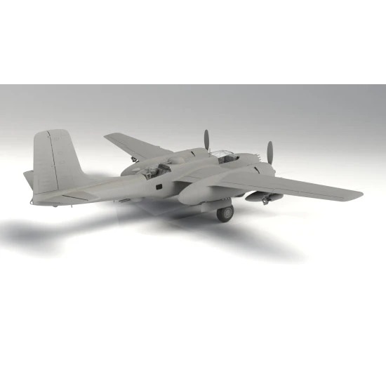 ICM 48281 - B-26B-50 Invader, Korean War American bomber 1/48 scale model kit