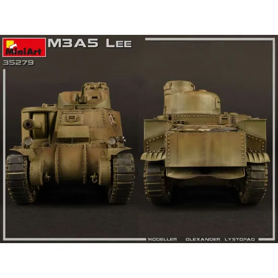 Miniart 35279 - 1/35 American medium tank M3A5 Lee Plastic Model Kit