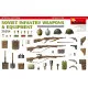 MINIART 35304 1/35 SCALE Soviet infantry weapons and equipment, World War II MINIART 35304 1/35 SCALE Soviet infantry weapons and equipment, World War II