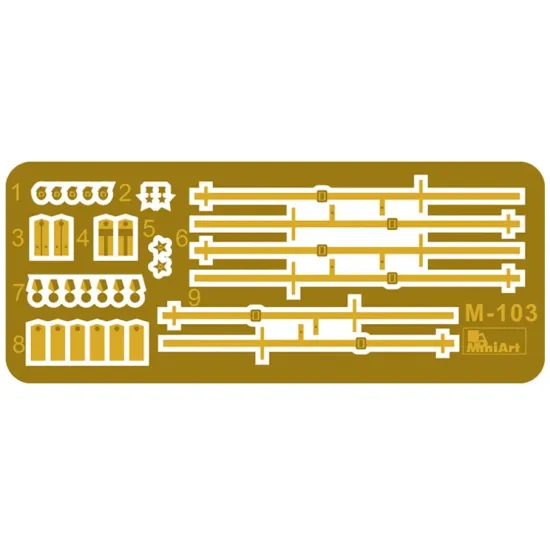 Us Stock Miniart 35304 1/35 Scale Soviet Infantry Weapons And Equipment, World War Ii