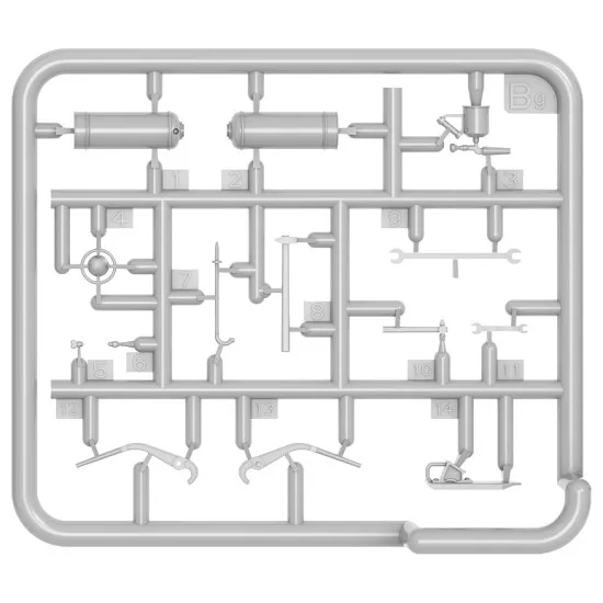 Miniart 35603 - 1/35 Scale Set of tools