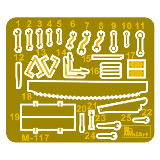 Miniart 35603 - 1/35 Scale Set of tools