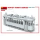 Miniart 38020 - 1/35 Soviet Tram Series-X (Early Type) Scale Model Kit