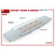 Miniart 38020 - 1/35 Soviet Tram Series-X (Early Type) Scale Model Kit