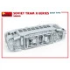 Miniart 38020 - 1/35 Soviet Tram Series-X (Early Type) Scale Model Kit