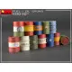 Miniart 35613 - FUEL & OIL DRUMS 1930-50s. World War II. 1/35