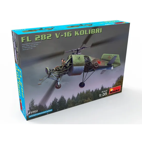 Miniart 41002 - 1/35 Helicopter Fl 282 V-16 KOLIBRI Scale Plastic Model Kit