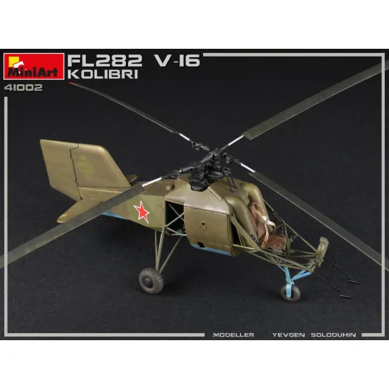 Miniart 41002 - 1/35 Helicopter Fl 282 V-16 KOLIBRI Scale Plastic Model Kit