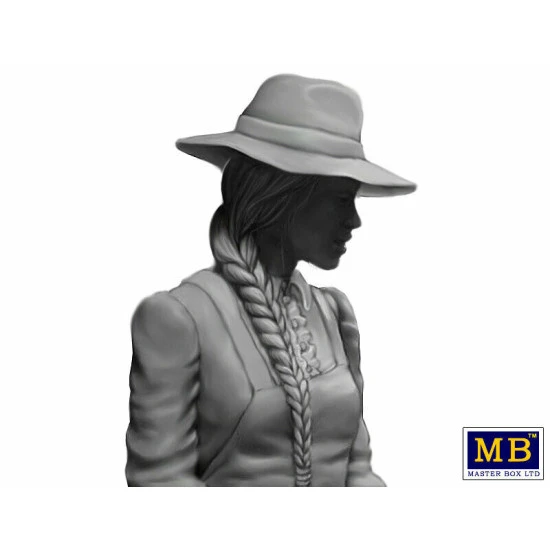 Master Box 35203 - 1/35 Marshal Tom Tucker, Molly and Rebecca Hanson.