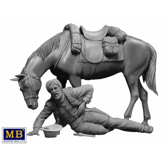 Master Box 35203 - 1/35 Marshal Tom Tucker, Molly and Rebecca Hanson.