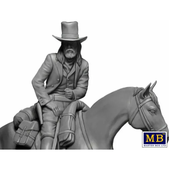 Master Box 35204 - 1/35 Gentleman Jim Jameson - Hired Gun. Gunslinger series.