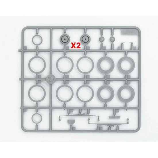 ICM DS3504 - 1/35 Wehrmacht Personnel Cars (Kadett K38 Saloon, Kapitan Saloon)