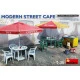 Miniart 35610 - 1/35 MODERN STREET CAFE. Models Kit of World War II. Miniart 35610 - 1/35 MODERN STREET CAFE. Models Kit of World War II.