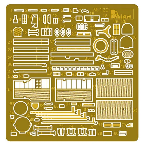 Miniart 37068 - 1/35 Soviet Medium Tank T-55A Early Mod. 1965 Plastic Model Kit