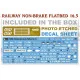 Miniart 39004 - 1/35 Railway non-brake Platform 16.5t. Plastic Model Kit