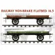 Miniart 39004 - 1/35 Railway non-brake Platform 16.5t. Plastic Model Kit