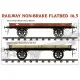 Miniart 39004 - 1/35 Railway non-brake Platform 16.5t. Plastic Model Kit