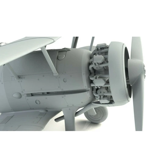 ICM 32040 -1/35 Gloster Gladiator Mk.I, WWII British Fighter Plastic Model Store