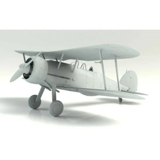 Us Stock Icm 32040 -1/35 Gloster Gladiator Mk.i, Wwii British Fighter Plastic Model Store