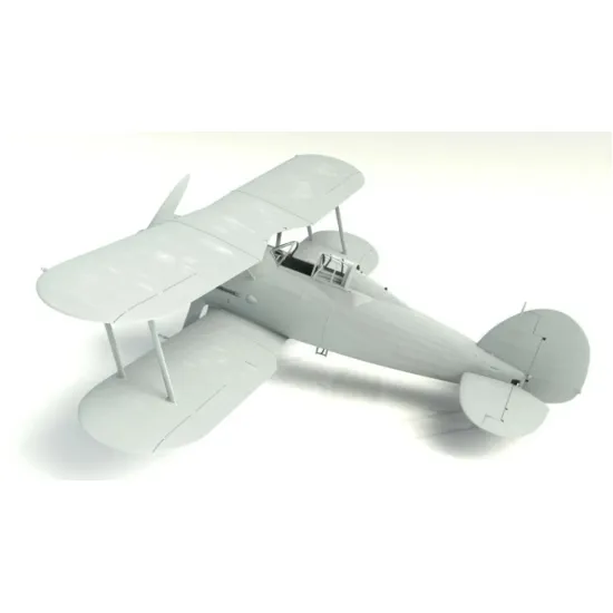 Us Stock Icm 32040 -1/35 Gloster Gladiator Mk.i, Wwii British Fighter Plastic Model Store