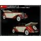 Miniart 38018 - 1/35 German Car Type 170V 2-Door Cabriolet Miniatures Plastic Kit