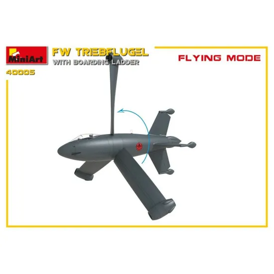 Miniart 40005 - 1/35 FW TRIEBFLUGEL With Boarding Staircas Plastic Models Kit