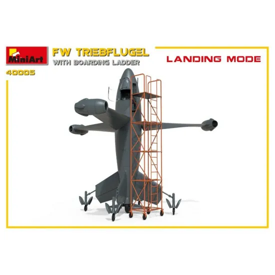 Miniart 40005 - 1/35 FW TRIEBFLUGEL With Boarding Staircas Plastic Models Kit