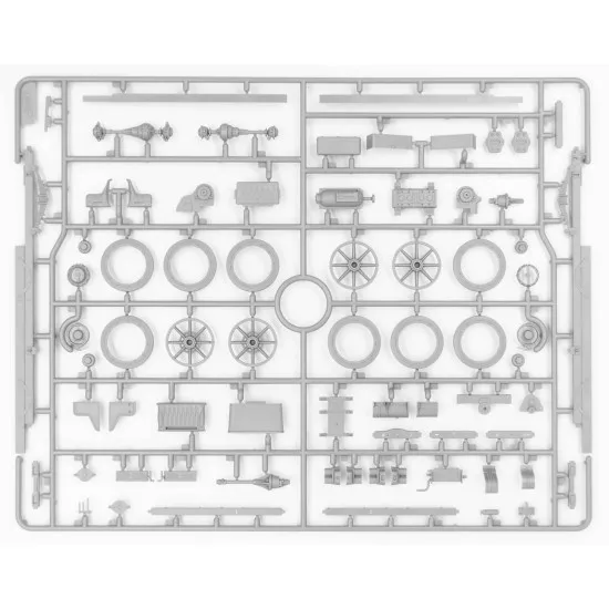 ICM 35655 US Army Truck FWD Type B WWI 1/35 scale model kit