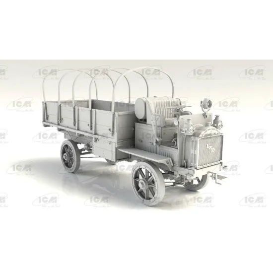 ICM 35655 US Army Truck FWD Type B WWI 1/35 scale model kit
