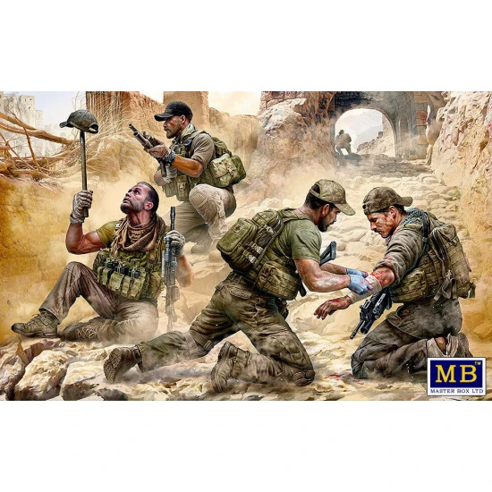 Master Box 35207 - 1/35 Danger Close Special Operations Team Present Day
