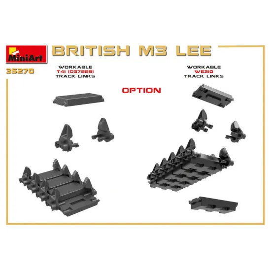 British Army M3 Lee Tank 1/35 Miniart 35270