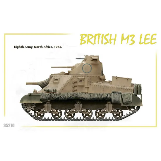 British Army M3 Lee Tank 1/35 Miniart 35270
