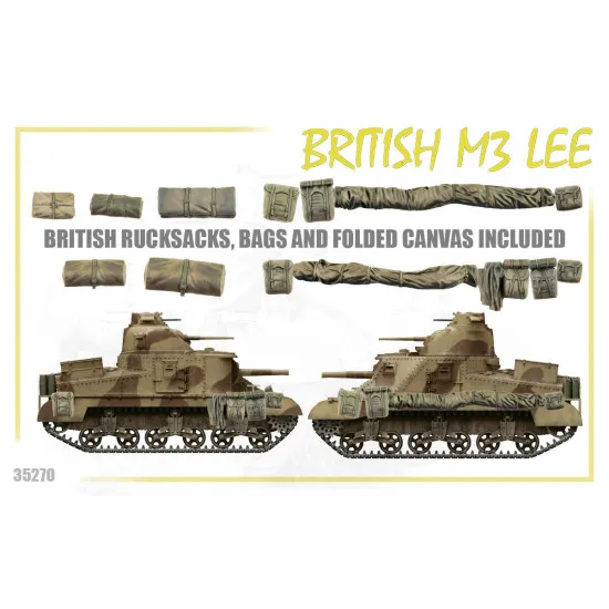 British Army M3 Lee Tank 1/35 Miniart 35270