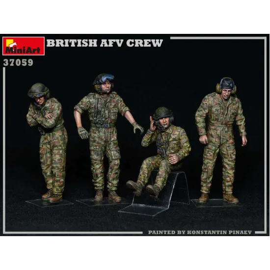 Miniart 37059 - 1/35 Modern British crew BTT Scale Plastic Model Kit
