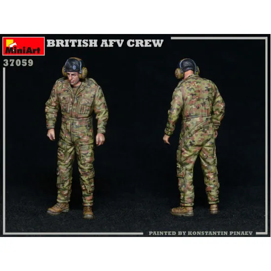 Miniart 37059 - 1/35 Modern British crew BTT Scale Plastic Model Kit
