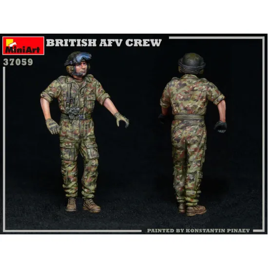 Miniart 37059 - 1/35 Modern British crew BTT Scale Plastic Model Kit