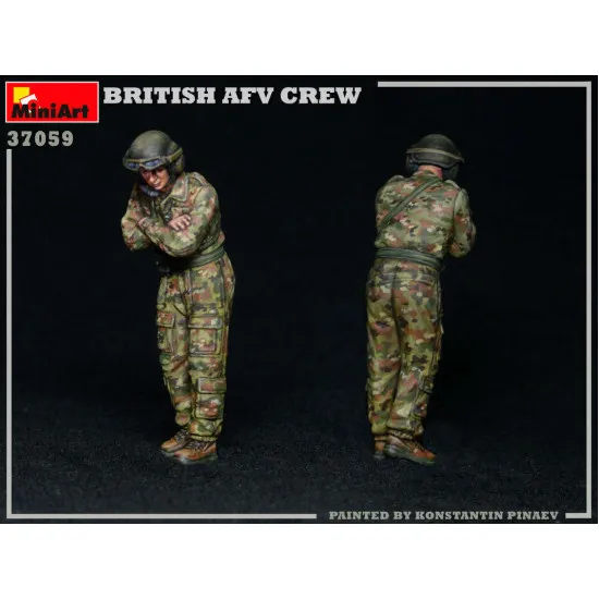 Miniart 37059 - 1/35 Modern British crew BTT Scale Plastic Model Kit