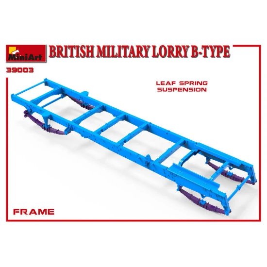 Miniart 39003 - 1/35 British truck of World War I B-Type Plastic model kit