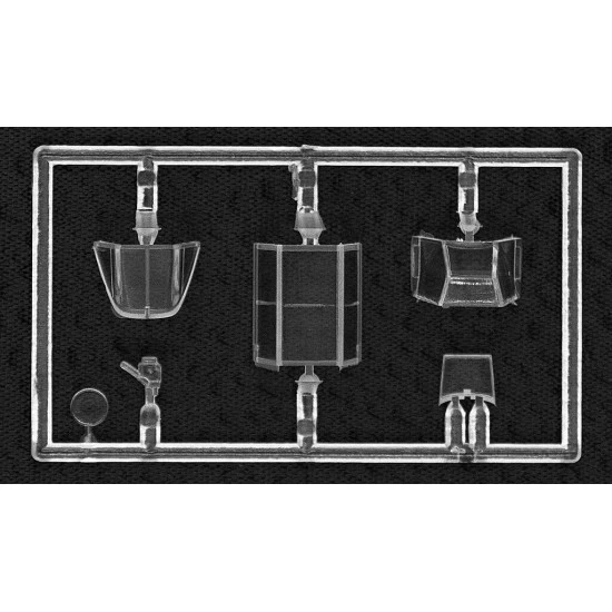 ICM 48805 - 1/48 Bf 109F-4 with German Ground Personnel, scale model kit