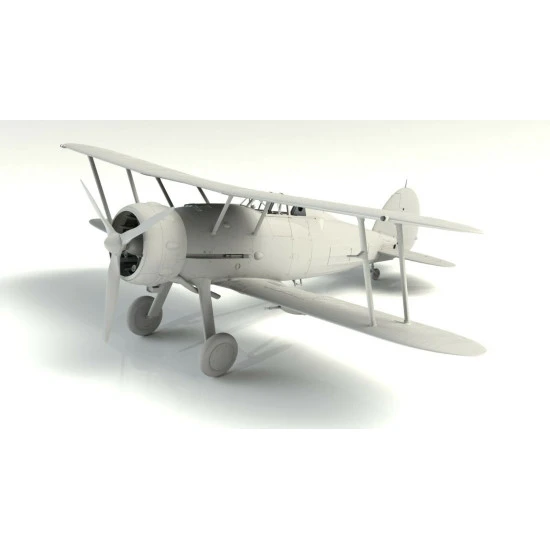 ICM 32041 -1/32 Gloster Gladiator Mk.II, WWII British Fighter Plastic Model
