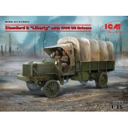 ICM 35653 - 1/35 Standard B Liberty with WWI US Drivers 1917 Plastic model
