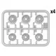 Miniart 35220 -1/35 M3/M4 ROADWHEELS SET. WELDED TYPE AND PRESSED TYPE