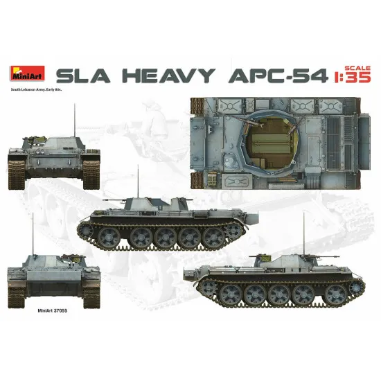 Miniart 37055 - 1/35 SLA HEAVY APC-54. INTERIOR KIT Plastic model
