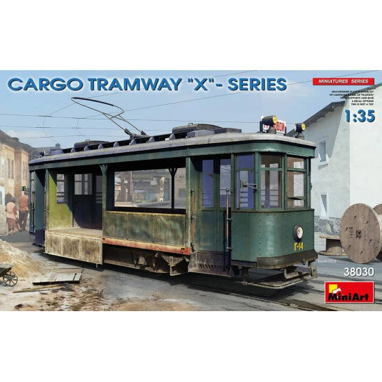 Miniart 38030 - 1/35 CARGO TRAMWAY X SERIES Scale Model Kit