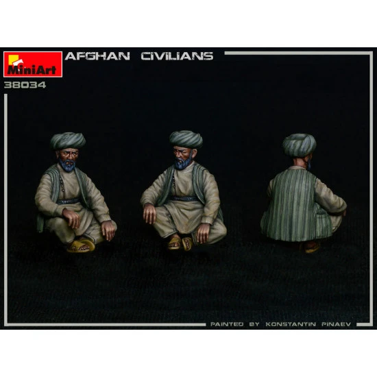 Miniart 38034 - 1/35 Afghan Civilians 5 figures